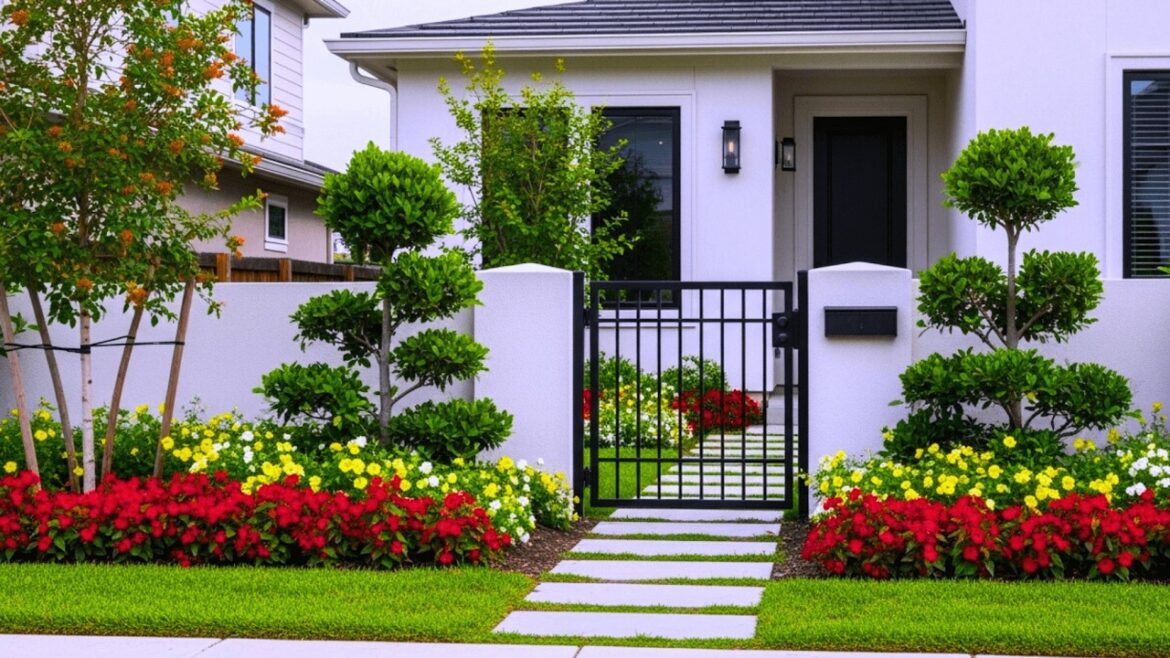 Stunning Designed Small Front Yards: Elegant Gates, Arches & Charming  Entryways Idea!
