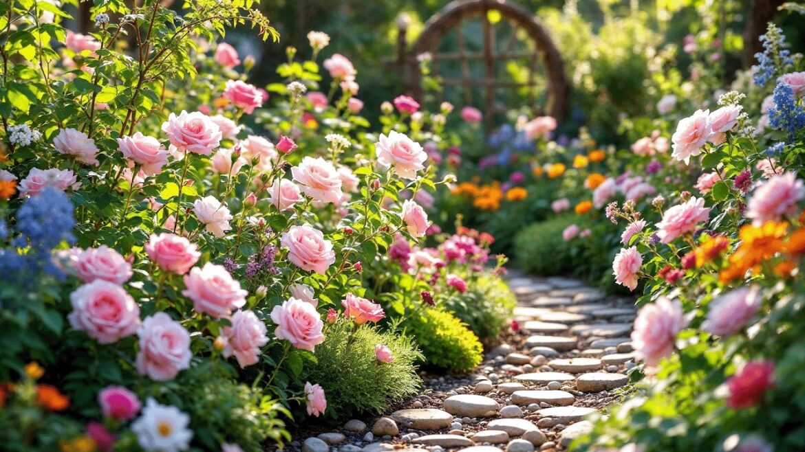 Stunning Rose Garden Tour  Timeless & Inspiring Garden Design Ideas