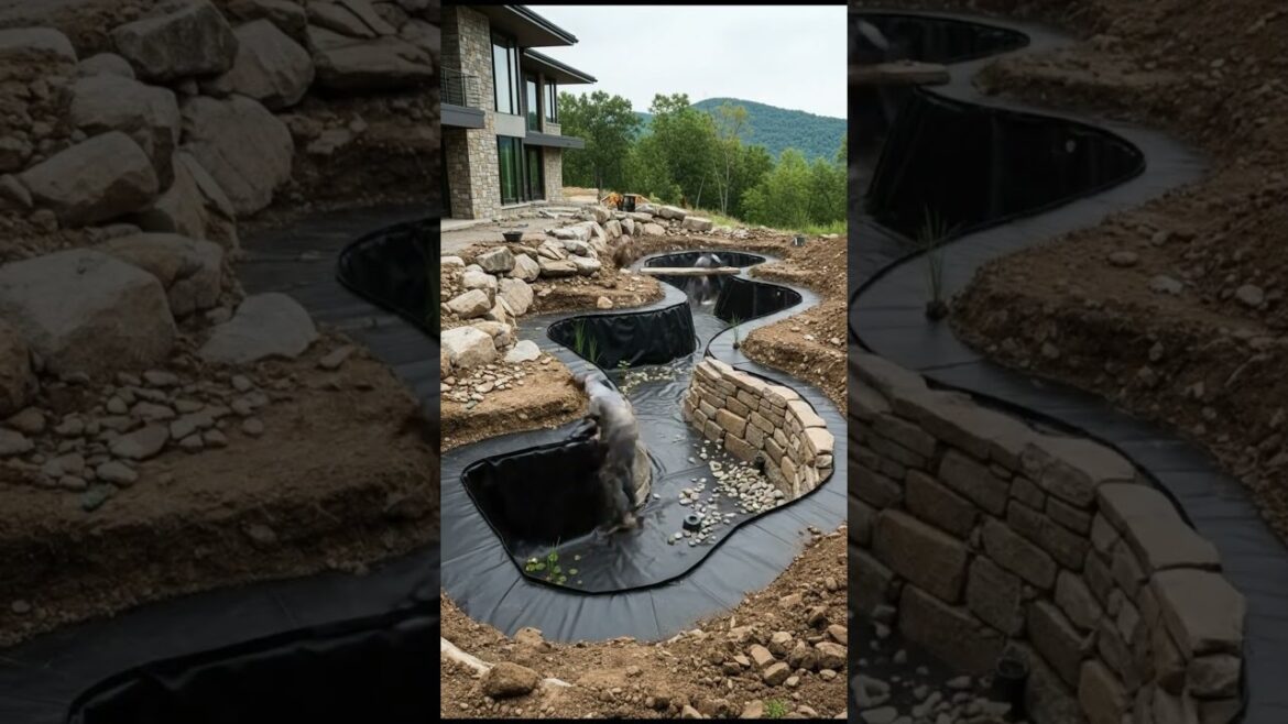 Turning a Mud Pit into a Zen Koi Paradise
