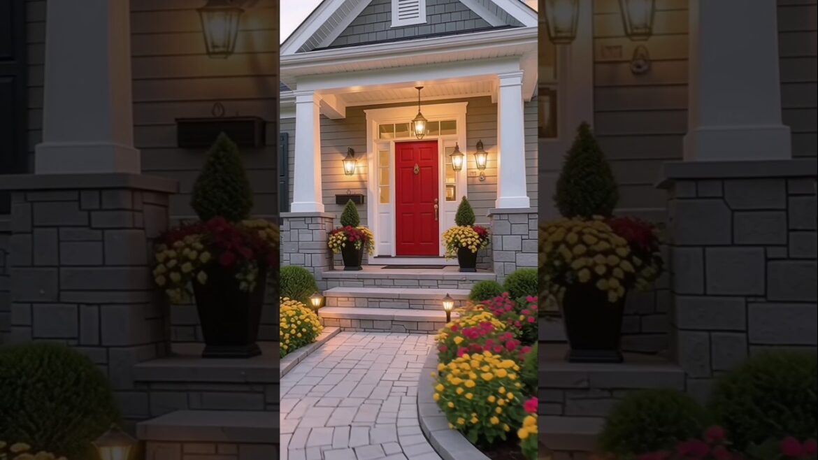 Elegant Suburban Front Yard Transformation| Broken to Luxury Entrance Timelapse #garden #timelapse