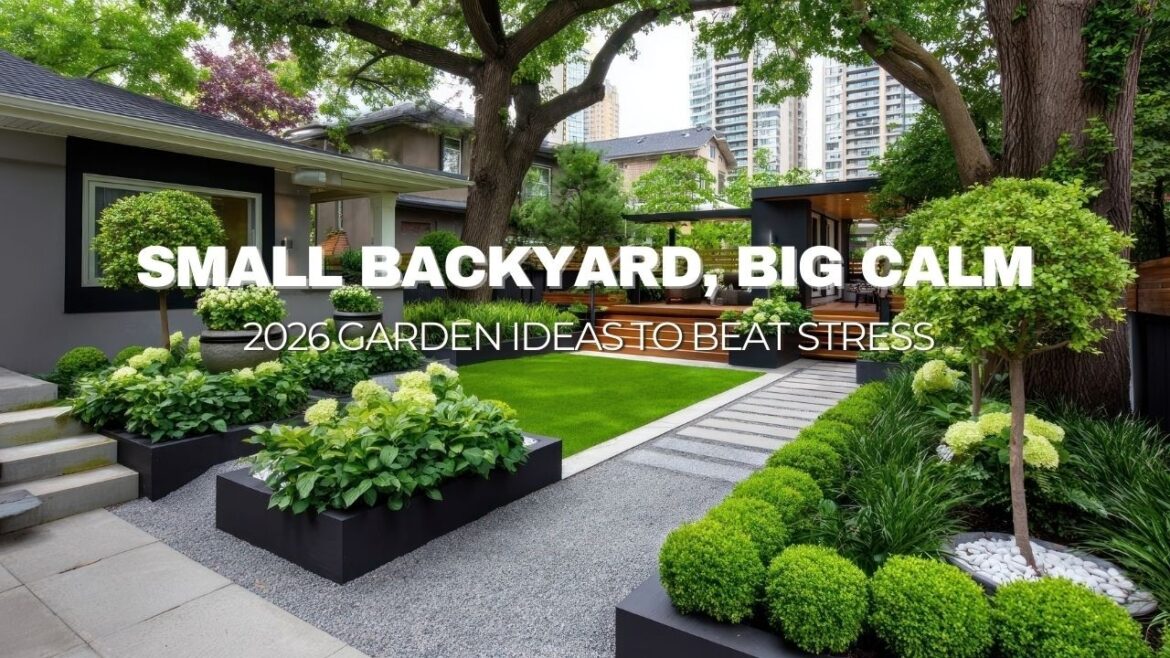 Small Backyard Landscaping Ideas 2026  Create a Tranquil Green Sanctuary to Beat Fatigue