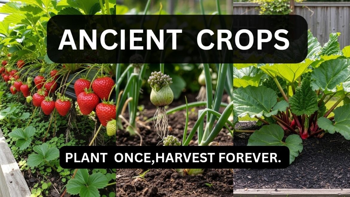 8 Ancient Crops You Plant Once… And Eat for Years (Lazy Gardener Goldmine)