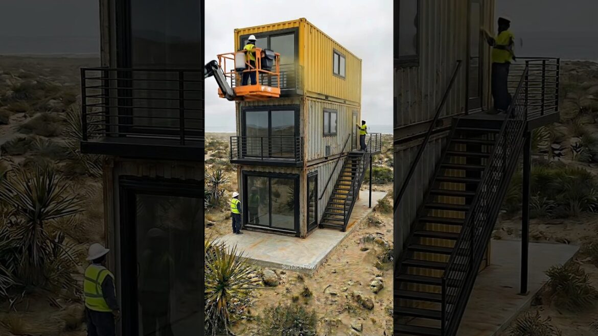 From Scrap to Luxury: Building a 3-Story Shipping Container Home | Real Construction Timelapse 🏗️🏡 From Scrap to Luxury: Building a 3-Story Shipping Container Home | Real Construction Timelapse 🏗️🏡