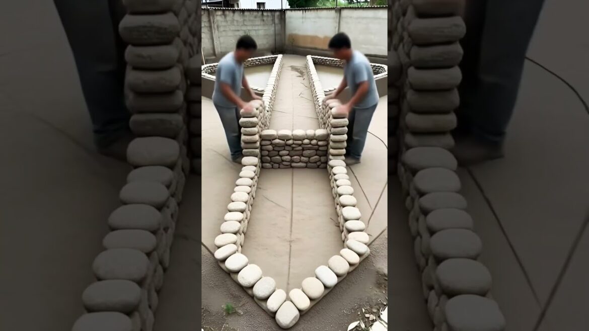 From Empty Backyard to a Tranquil Zen Garden Waterfall #diy #renovation #satisfying