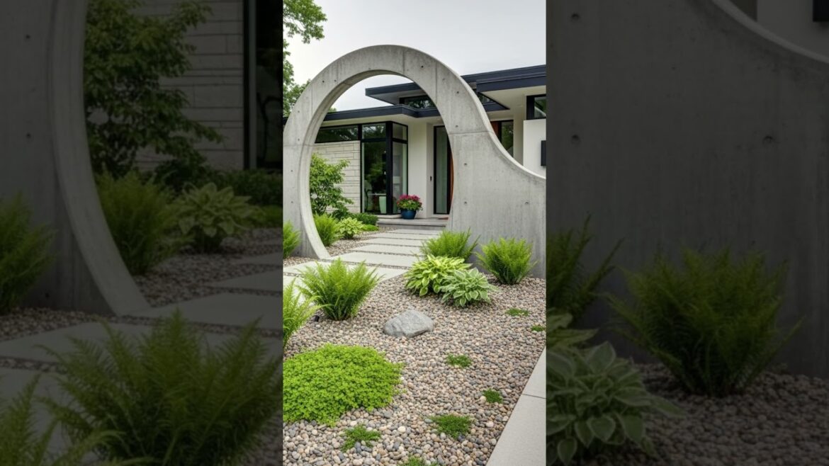 Luxurious Garden Gate That Instantly Gives a Modern Home Feel Luxurious Garden Gate That Instantly Gives a Modern Home Feel