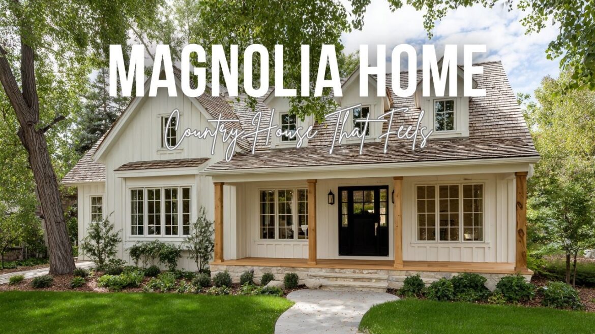 Magnolia Home Inspired Country House That Feels Peaceful Warm and Truly Lived In