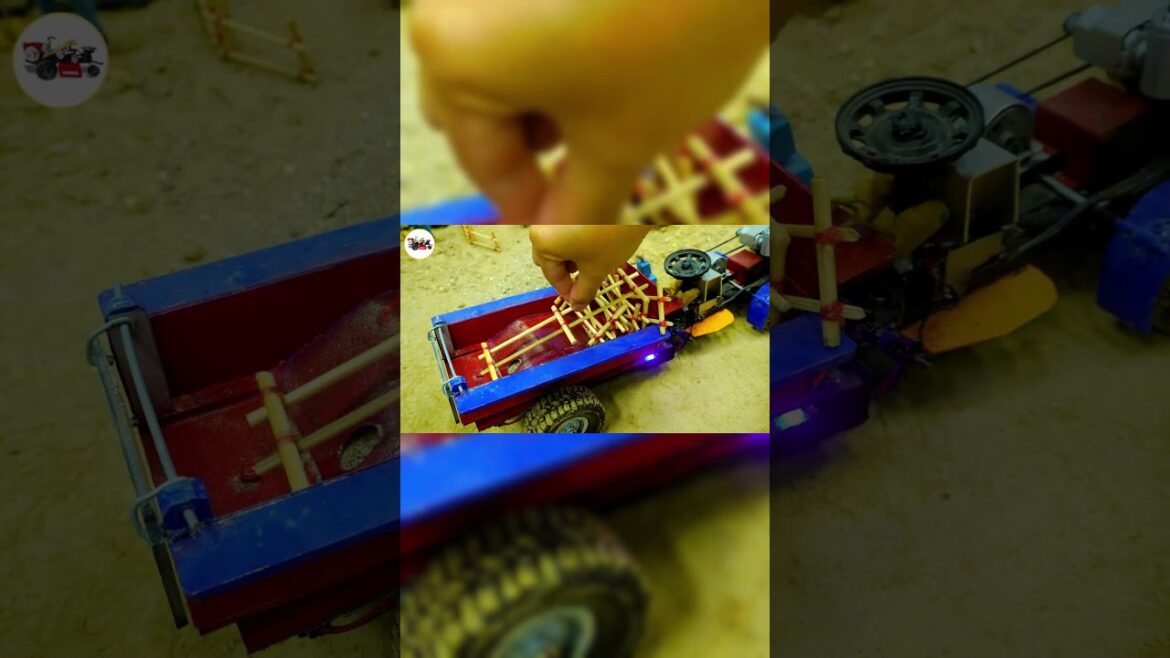 Transporting gardening supplies ππ#toys #farm #car Transporting gardening supplies ππ#toys #farm #car