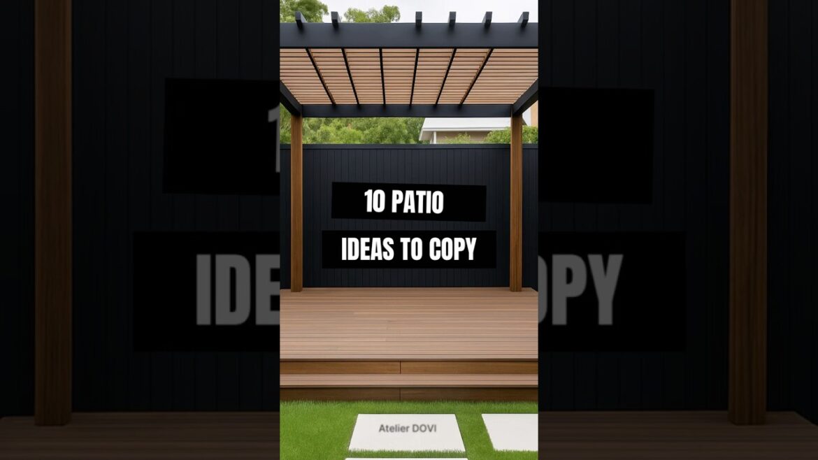 10 Patio Ideas to Copy #patiodesign #patiodecor #homedecor #outdoorliving #patioinspiration 10 Patio Ideas to Copy #patiodesign #patiodecor #homedecor #outdoorliving #patioinspiration
