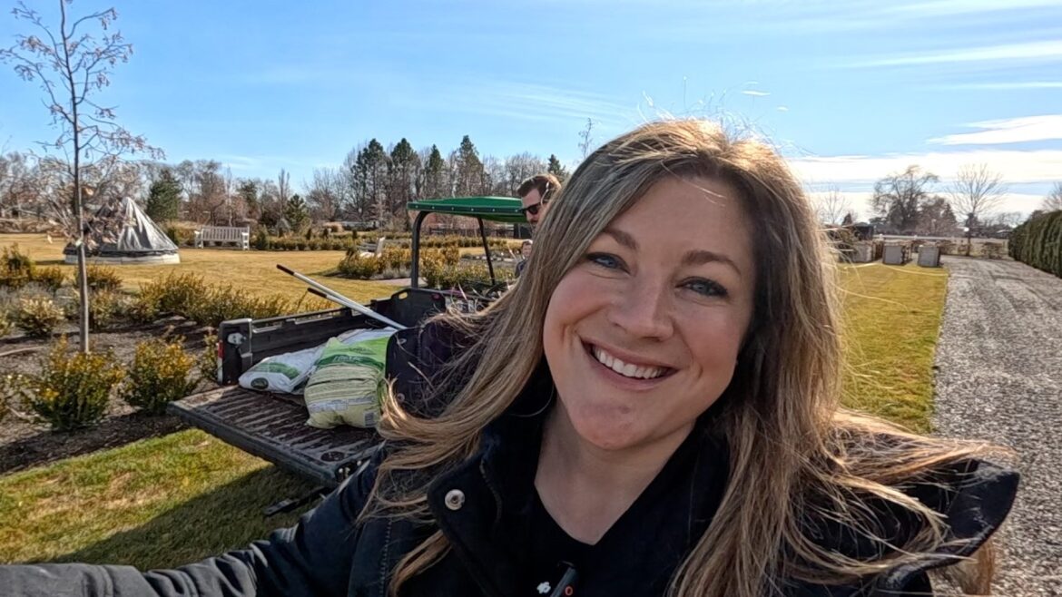 Garden Answer: Adding Gypsum & Humates to Our Formal Flower Garden, Garden Cleanup & Baking Banana Bread! 🌳✂️🍞 Adding Gypsum & Humates to Our Formal Flower Garden, Garden Cleanup & Baking Banana Bread! 🌳✂️🍞