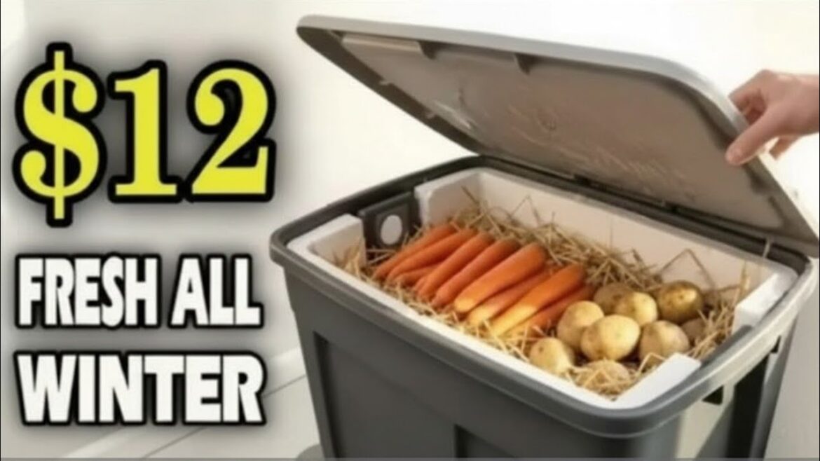 7 Cheap Root Cellar Ideas That Keeps Vegetables Fresh All Winter- Cost Almost Nothing