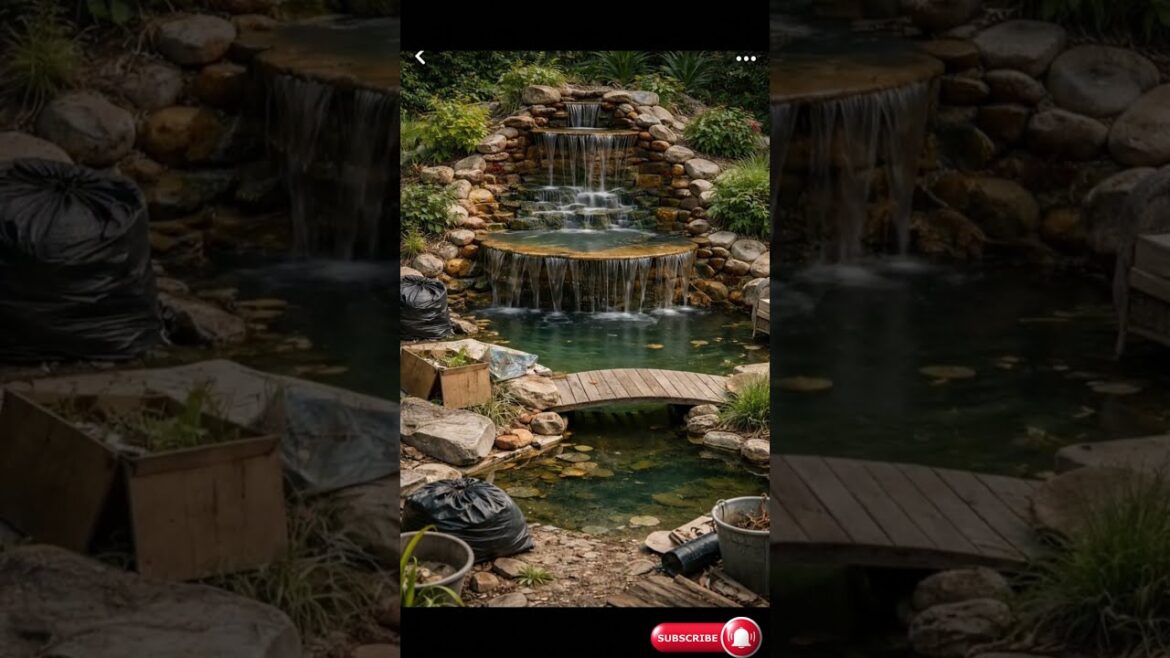 Beautiful Koi Pond in Front Yard#koipond #landscaping #fengshui #shorts Beautiful Koi Pond in Front Yard#koipond #landscaping #fengshui #shorts