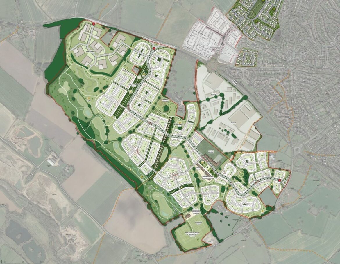 Decision time over controversial 1,500-home ‘garden village’ plans near Bridgnorth looms – here’s when they are due before the council An illustrative masterplan of the Tasley Garden Village development. Picture: Pegasus Group