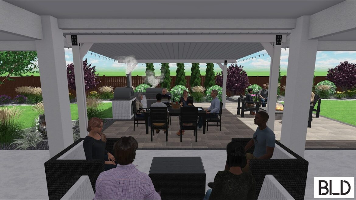 Meridian Backyard Landscape Design (STAM26)