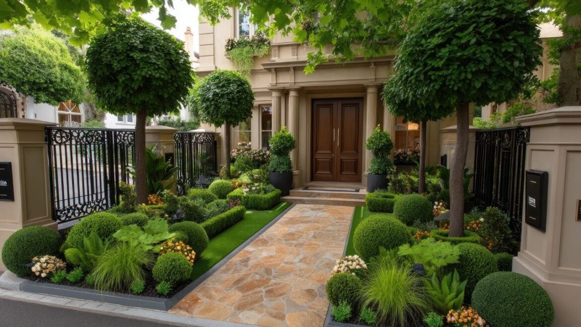 Classic European Front Yard Gate Ideas | Timeless Garden Entryway Style