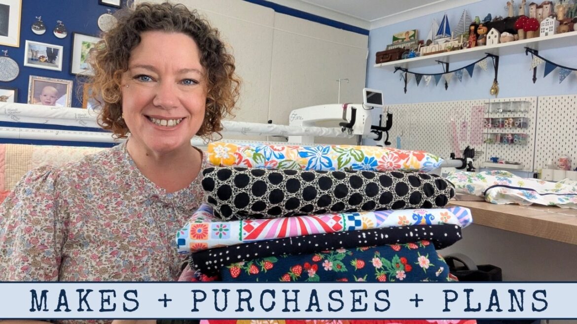Recent Makes + Fabric Haul + Plans and Dreams 💙 Let's Chat! 💙 Ep.17