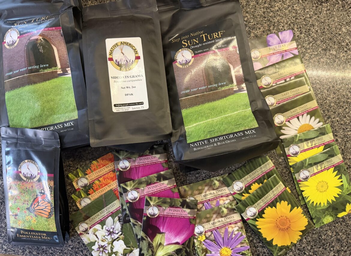 Me: “just a few natives.” Also me: receives half a Great Plains ecosystem in the mail.