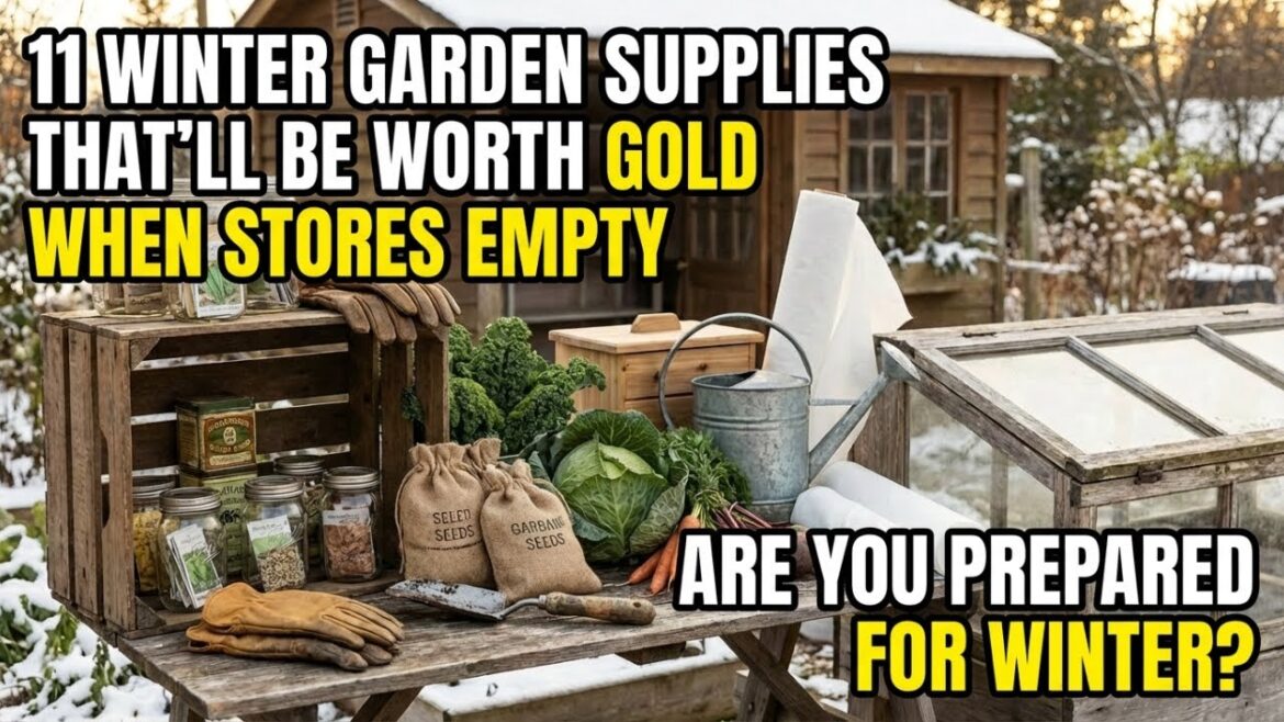 11 Winter Garden Supplies That’ll Be WORTH GOLD When Stores Empty