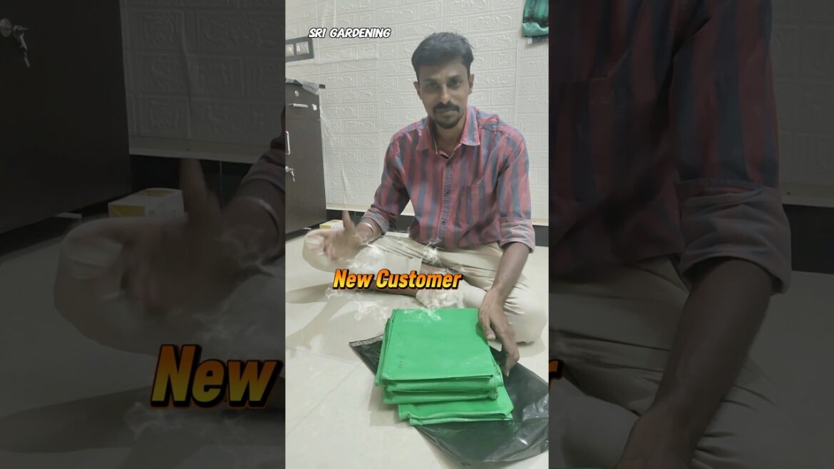 Growbags Order | Terrace garden | Maadi thottom | Plant growbags | Sri Gardening #vegetablegardening