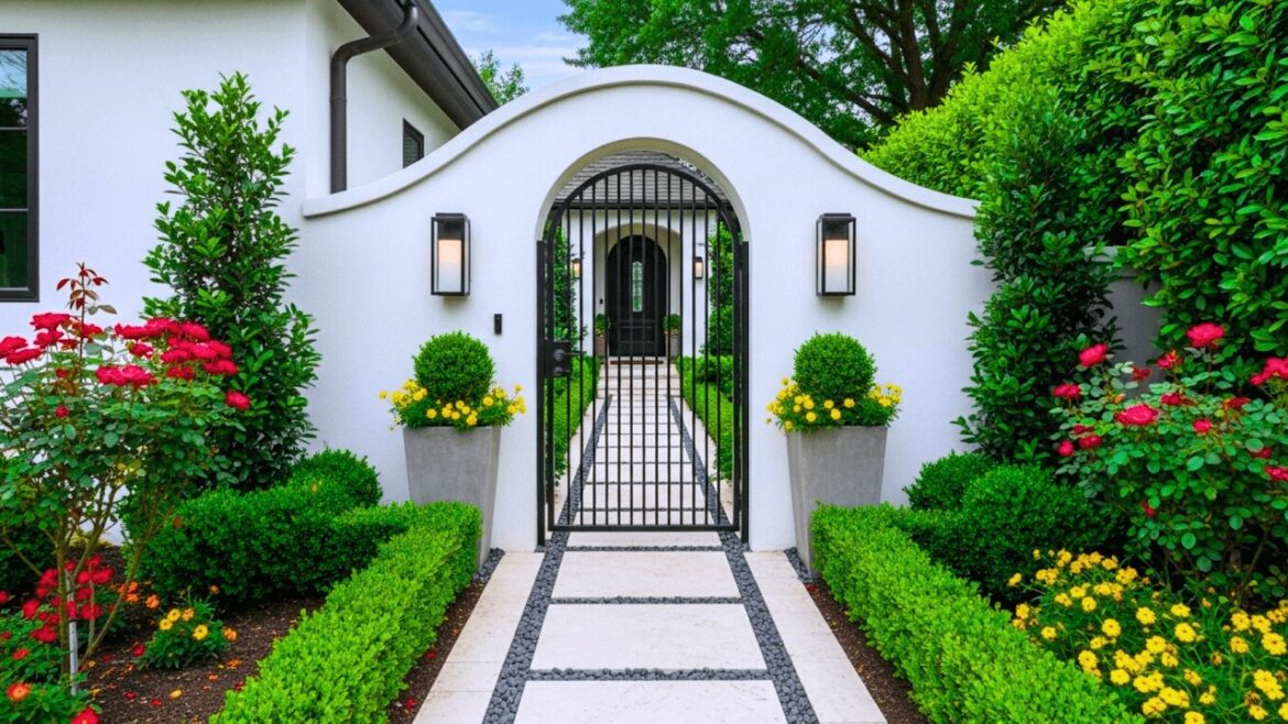 Beautiful Garden Gates & Arches for Small Front Yards | Luxury Entryway Ideas That Look Expensive!