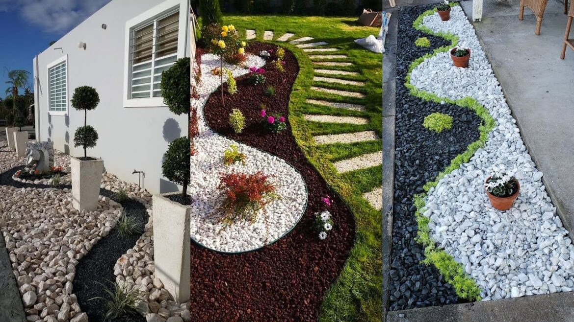 Top 300 + Creative & luxury Landscaping ideas/Pebbelstone landscaping trends in 2026
