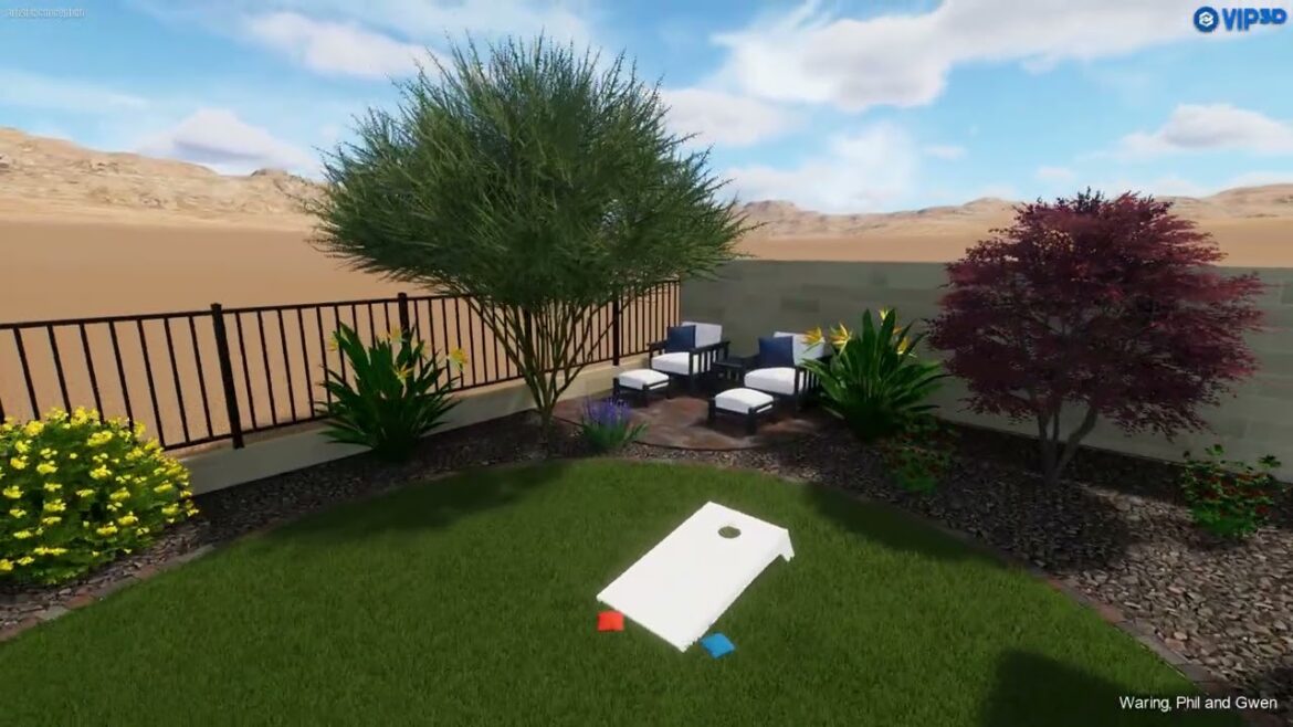 Waring Backyard Landscape Design - Extreme Dreamz Custom Pools and Landscape