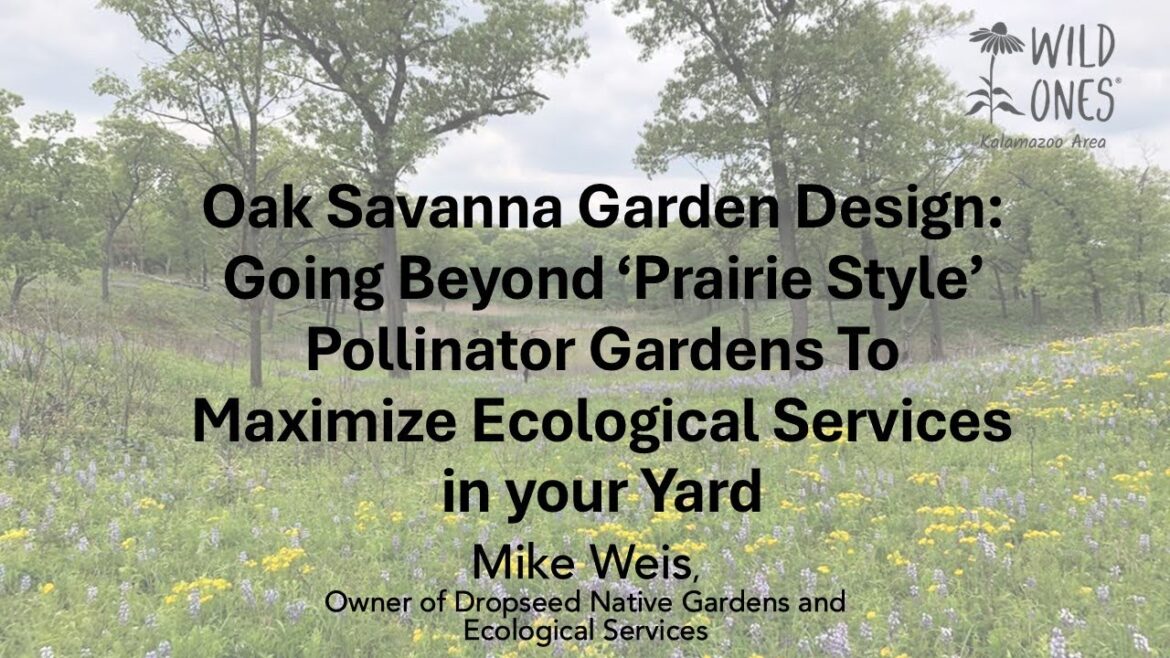 Oak Savanna Garden Design: Going Beyond ‘Prairie Style’ Pollinator Gardens Oak Savanna Garden Design: Going Beyond 'Prairie Style' Pollinator Gardens