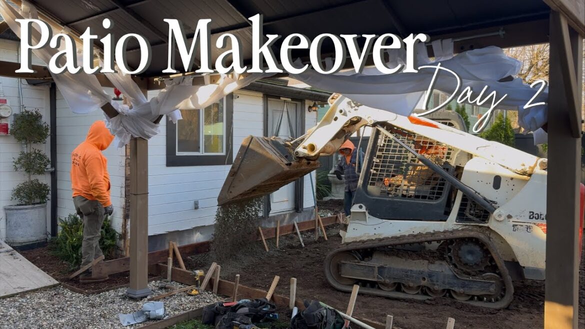 Patio Renovation: Framing, Gravel & Small Revisions || Visit Our Garden Patio Renovation: Framing, Gravel & Small Revisions || Visit Our Garden