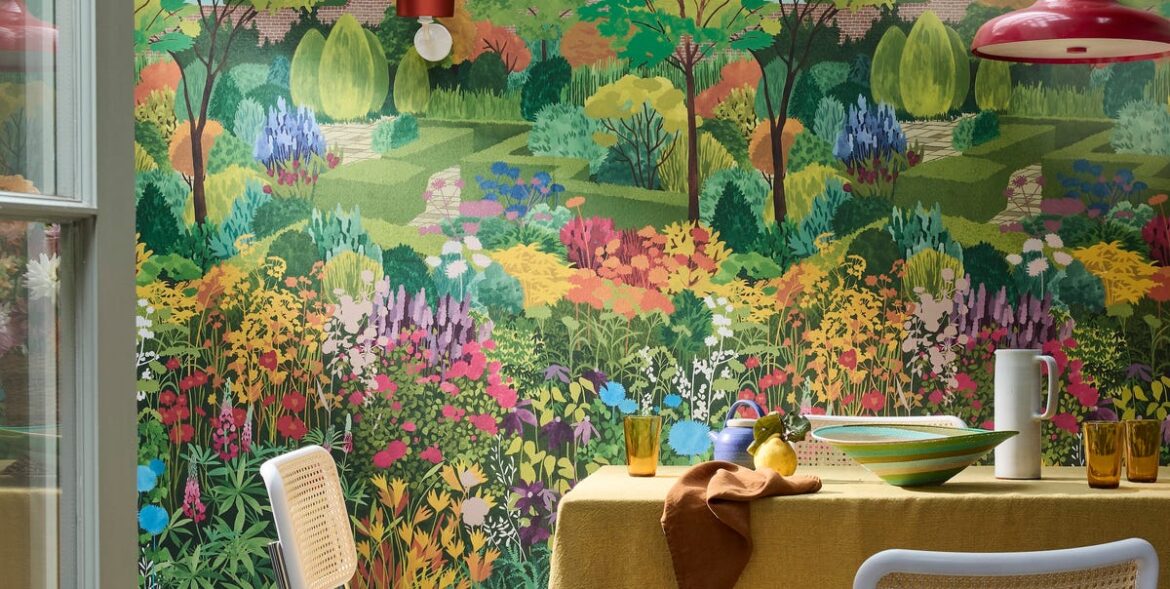 Little Greene’s New National Trust Wallpapers Are a Love Letter to Britain’s Most Beautiful Gardens