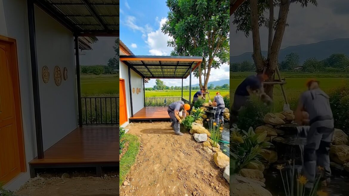 This outdoor transformation is absolutely insane 🔥 #satisfying #diy #outdoor This outdoor transformation is absolutely insane 🔥 #satisfying #diy #outdoor