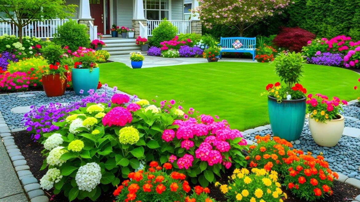 Beautiful Front Yard Garden Design for 2026 That Makes Neighbors Stop & Stare