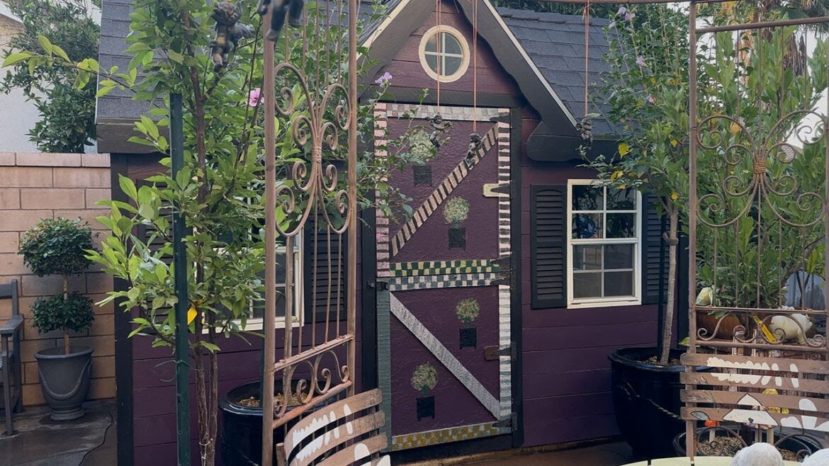 Backyard Garden Tour & Fruit Tree Update | Whimsical Garden Inspiration