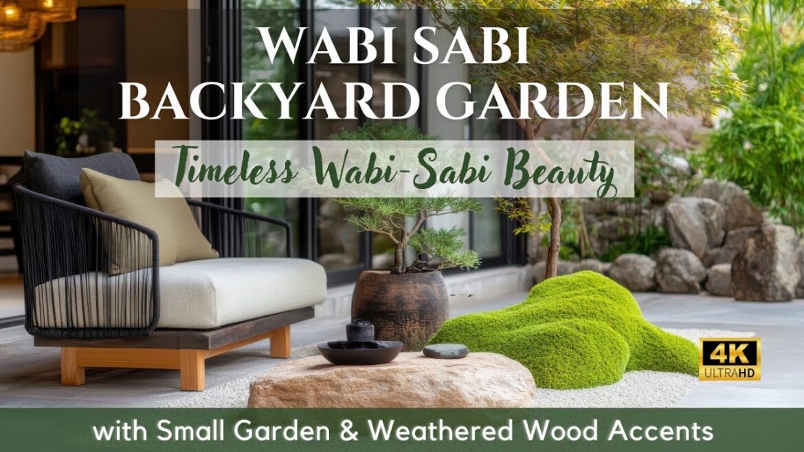 Modern Backyard Landscape 2025: Wabi Sabi Outdoor Style with Small Garden & Weathered Wood Accents Modern Backyard Landscape 2025: Wabi Sabi Outdoor Style with Small Garden & Weathered Wood Accents