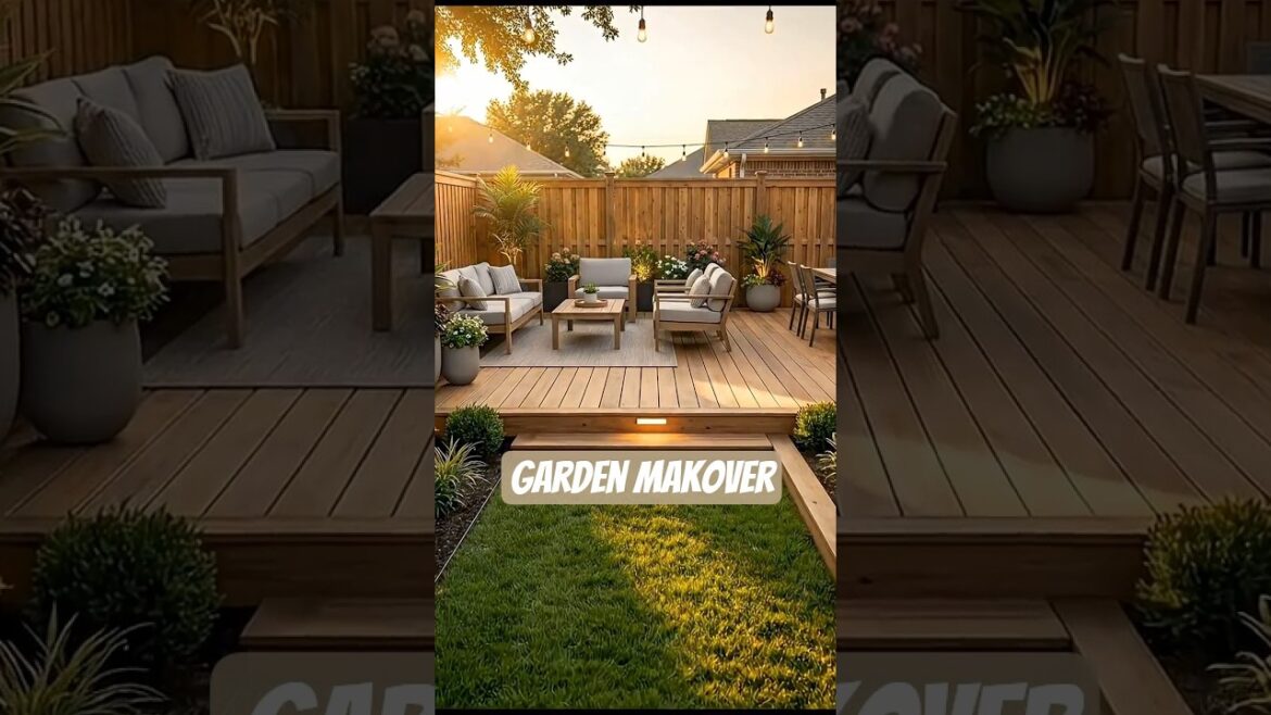 Transforming a Boring Garden into a Relaxing Retreat ! #yardmakeover