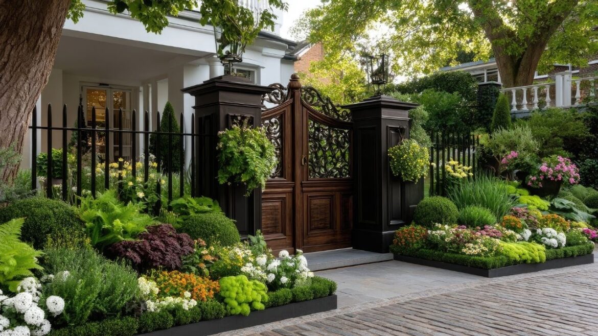 Genius SMALL GARDEN Front Yard Gate Ideas You Must Try!