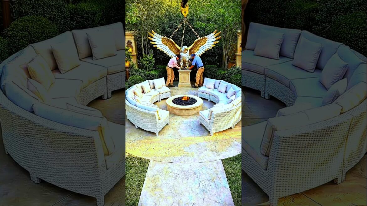 👉 Zero Se Banaya 10 Crore Ka Luxury Garden 😳🔥 Giant Golden Eagle Reveal!