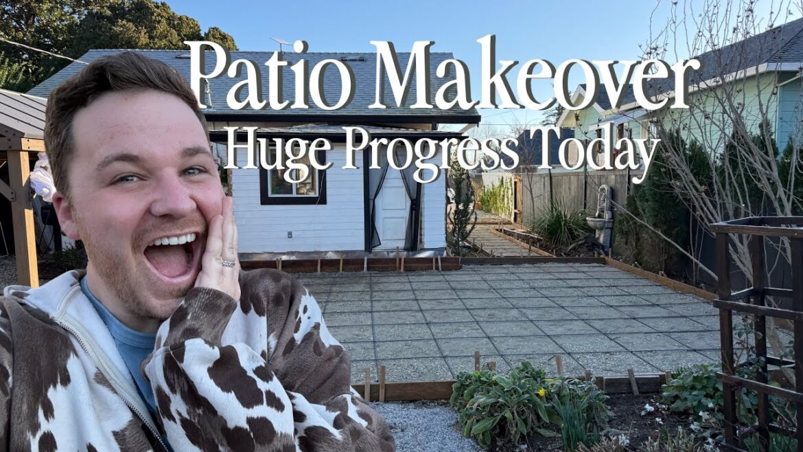 Tomorrow We Pour Concrete…They Got So Much Done!! || Visit Our Garden