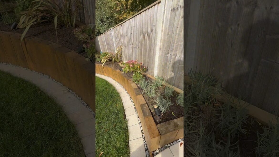 Built a “Simple” planter (It Wasn’t Simple) #planter #garden #beforeandafter #landscape