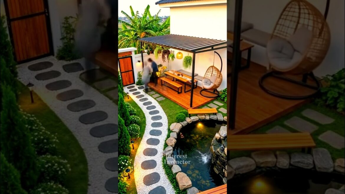 Backyard Renovation Makeover | Amazing Patio and Garden Renovation #construction #gardening #shorts Backyard Renovation Makeover | Amazing Patio and Garden Renovation #construction #gardening #shorts