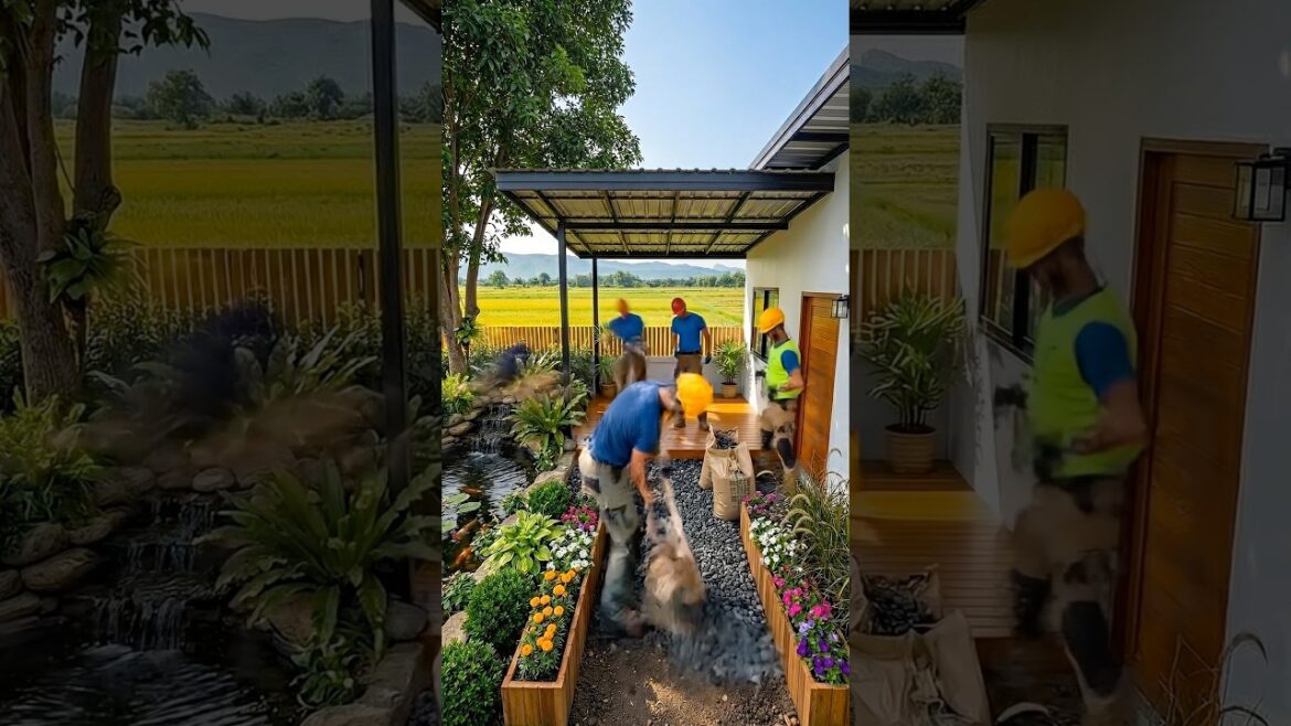 Turned this neglected spot into a backyard paradise #transformation #diy #outdoor Turned this neglected spot into a backyard paradise #transformation #diy #outdoor