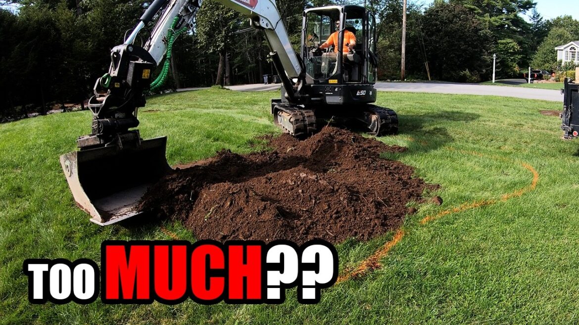 Using a Mini Excavator to Fix My Lawn Using a Mini Excavator to Fix My Lawn