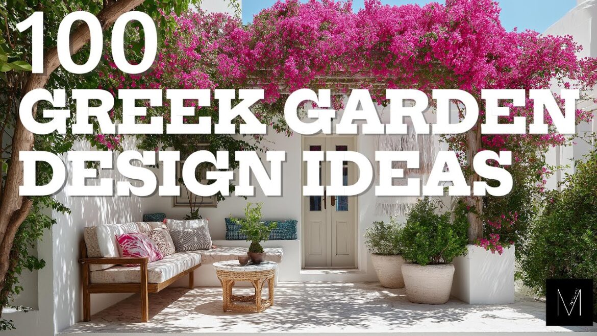 Greek Garden Design Ideas | 100 Beautiful Mediterranean Courtyards & Landscaping Styles Greek Garden Design Ideas | 100 Beautiful Mediterranean Courtyards & Landscaping Styles