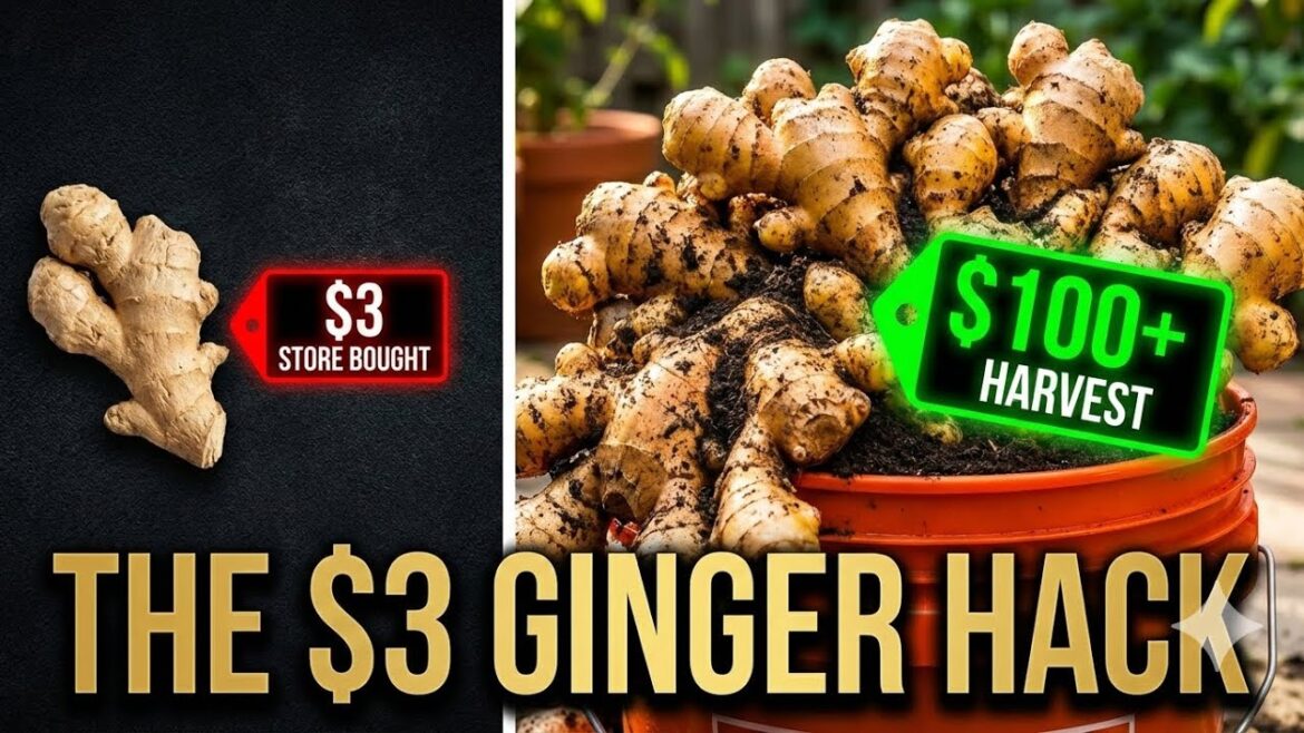 How to Grow Giant Ginger in 5-Gallon Buckets (Complete Guide) #gardensolace How to Grow Giant Ginger in 5-Gallon Buckets (Complete Guide) #gardensolace