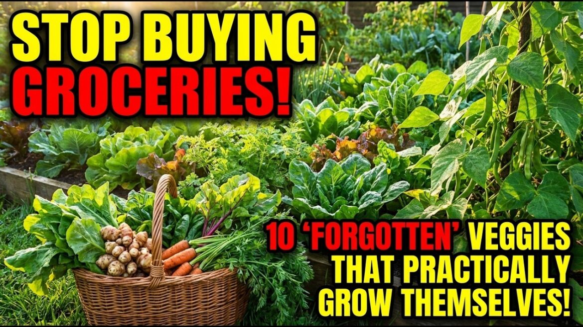 Stop Buying Groceries! 🥬 10 "Forgotten" Veggies That Practically Grow Themselves