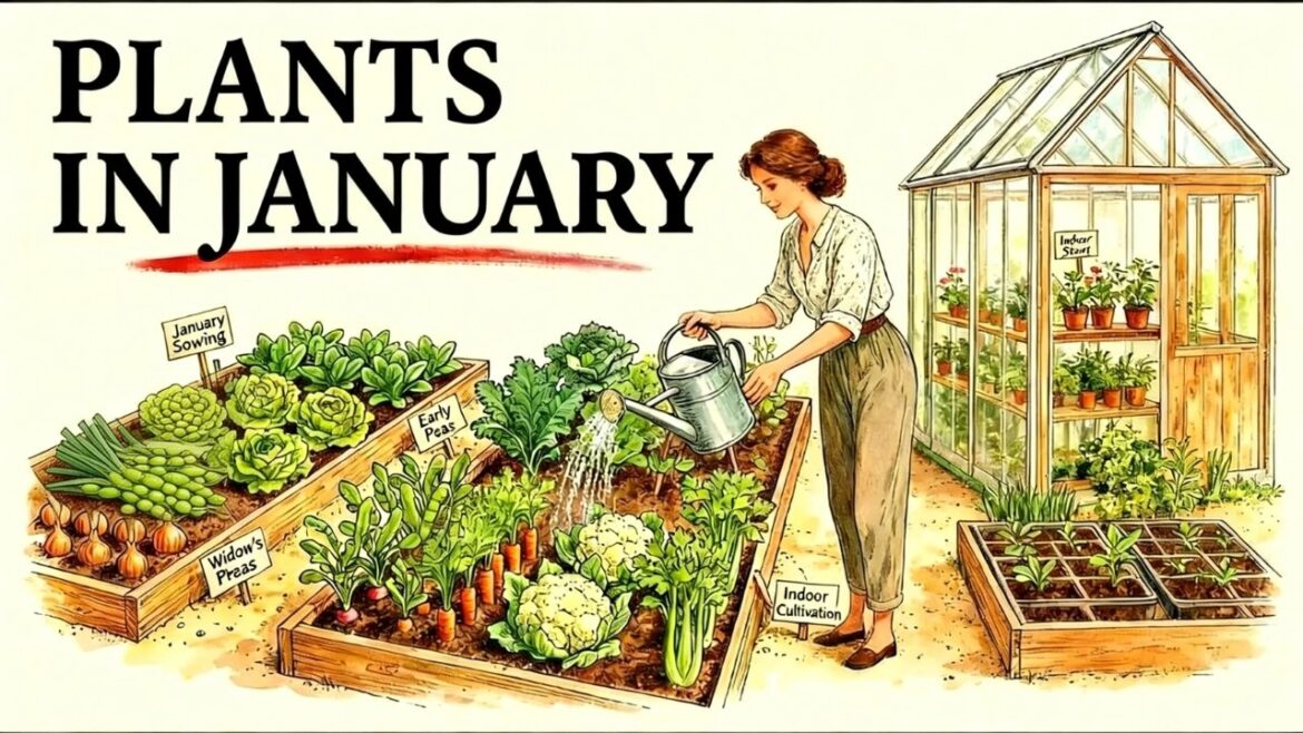 17 Plants to Grow in January = Year-round Home Food Supply (Gardener’s Secrets) 17 Plants to Grow in January = Year-round Home Food Supply (Gardener's Secrets)
