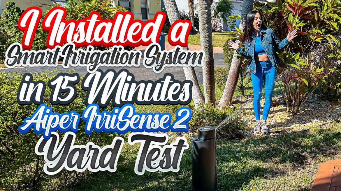 I Installed a Smart Irrigation System in 15 Minutes | Aiper IrriSense 2 Yard Test