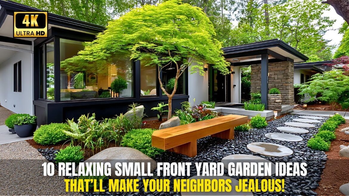 10 Relaxing Small Front Yard Garden Ideas That’ll Make Your Neighbors Jealous!