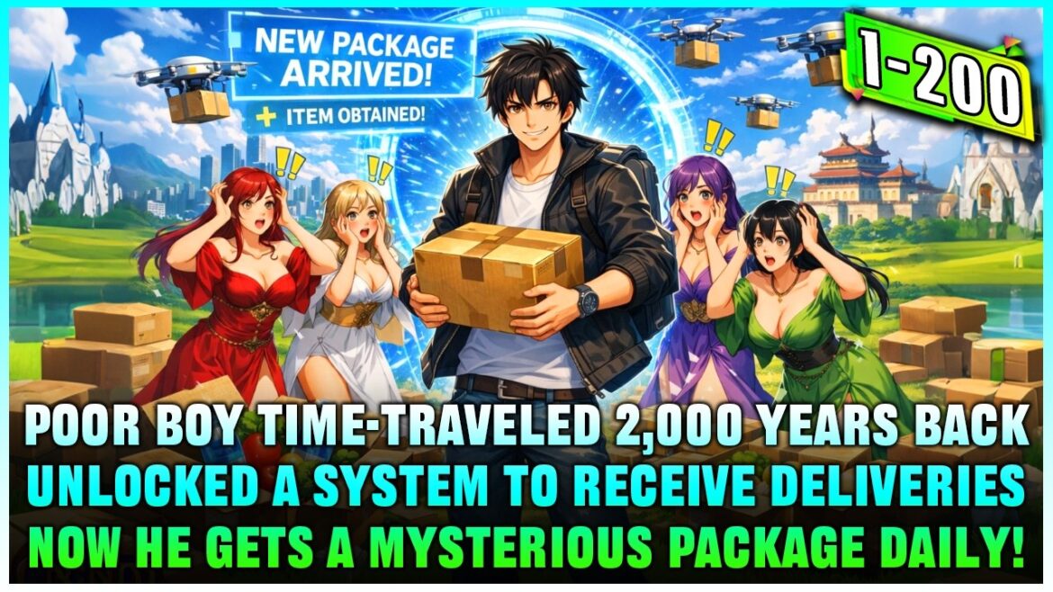 Poor Boy Time-Traveled 2,000 Years Back, Unlocked a Delivery System, Gets a New Package Every Day! Poor Boy Time-Traveled 2,000 Years Back, Unlocked a Delivery System, Gets a New Package Every Day!