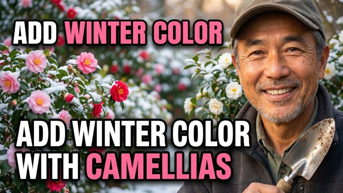 How to Add Winter Color with Camellias 🌸 How to Add Winter Color with Camellias 🌸