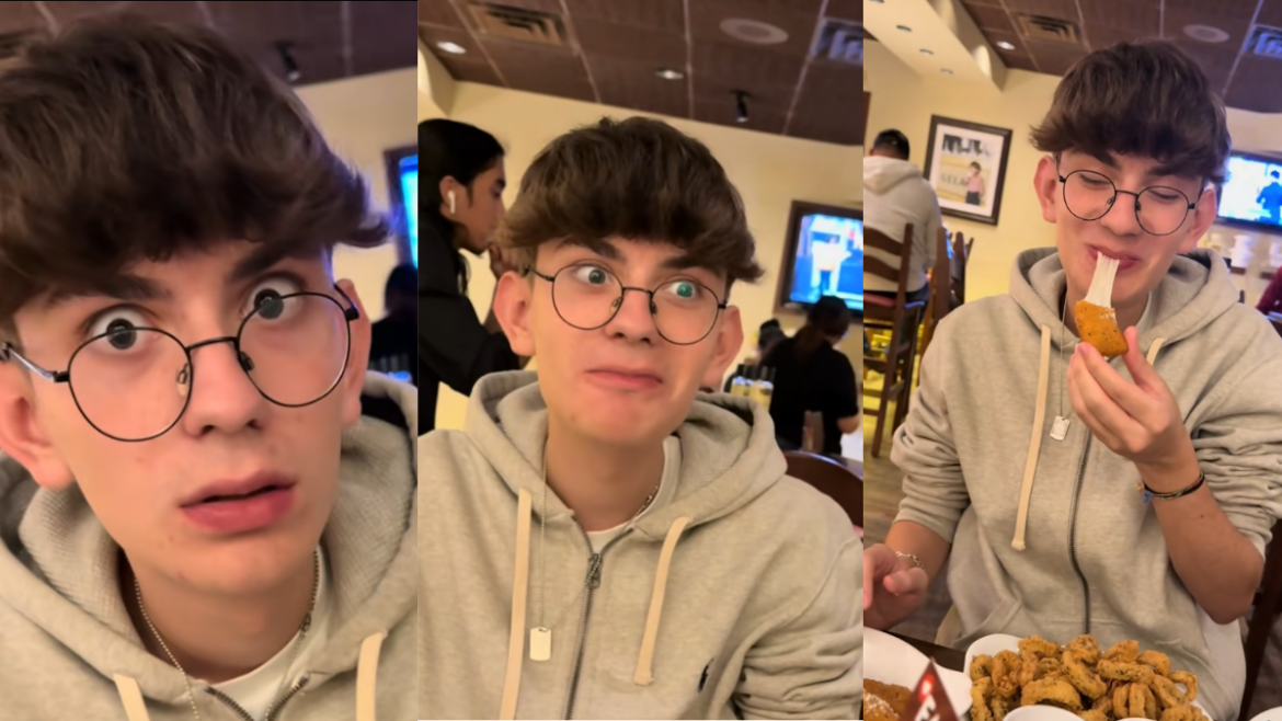 Italian Exchange Student Betrays Italy, Eats at Olive Garden Italian exchange student reacts to The Olive Garden