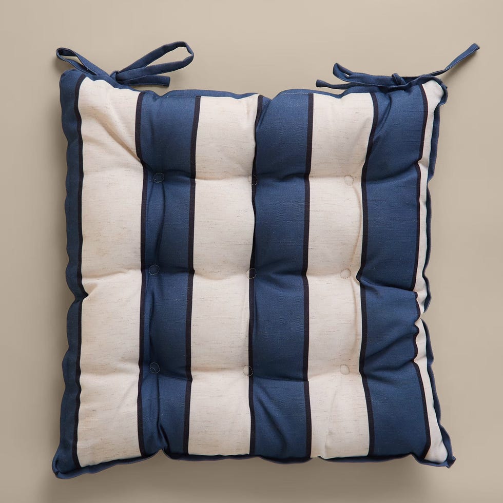 2 Pack Striped Outdoor Seat Pads